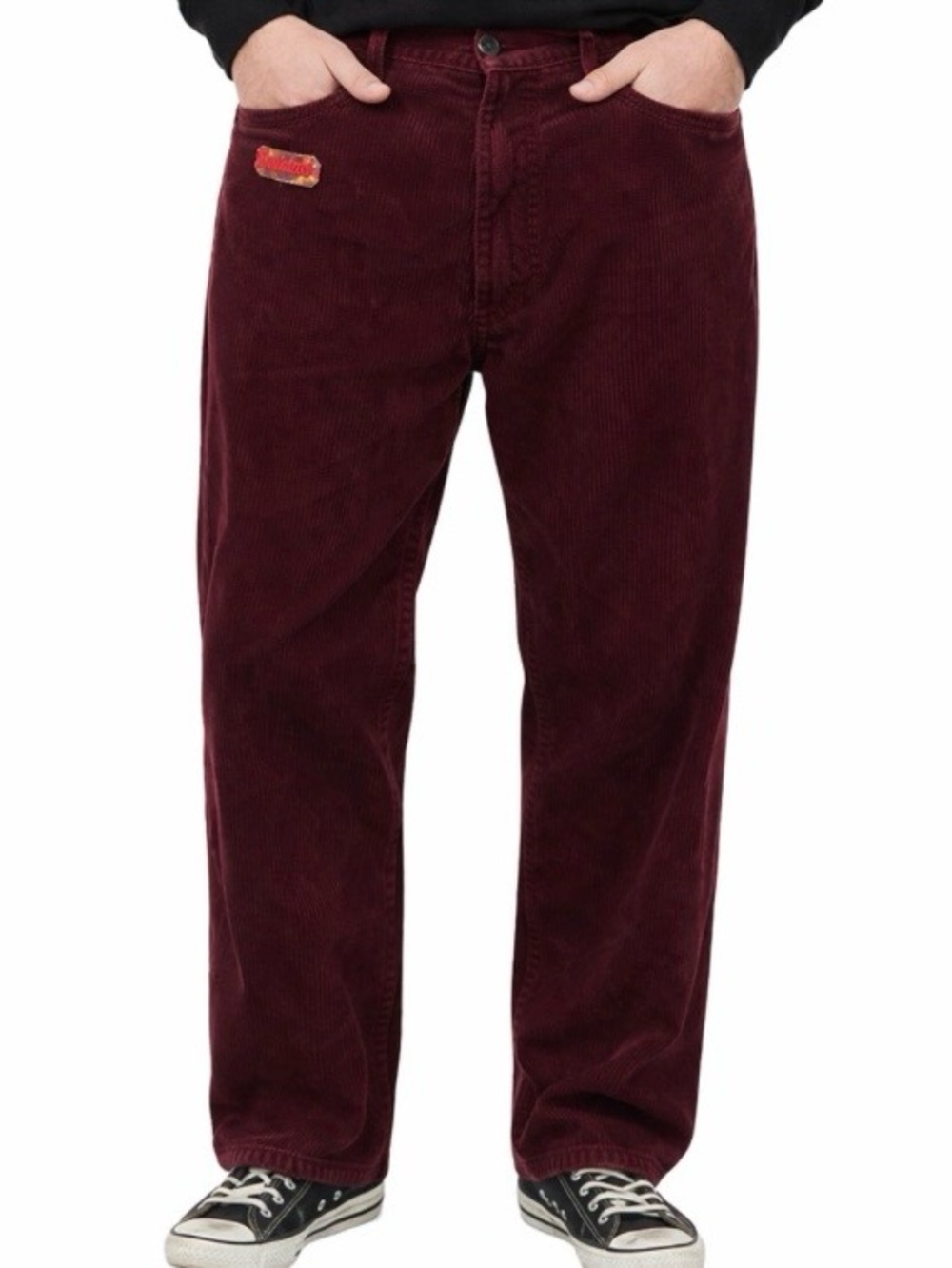 Empyre  Pants Maroon Corduroy Men’s Size 34 Baggy Y2K Skater Streetwear